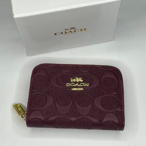 coach ladies zipper card holder (5)